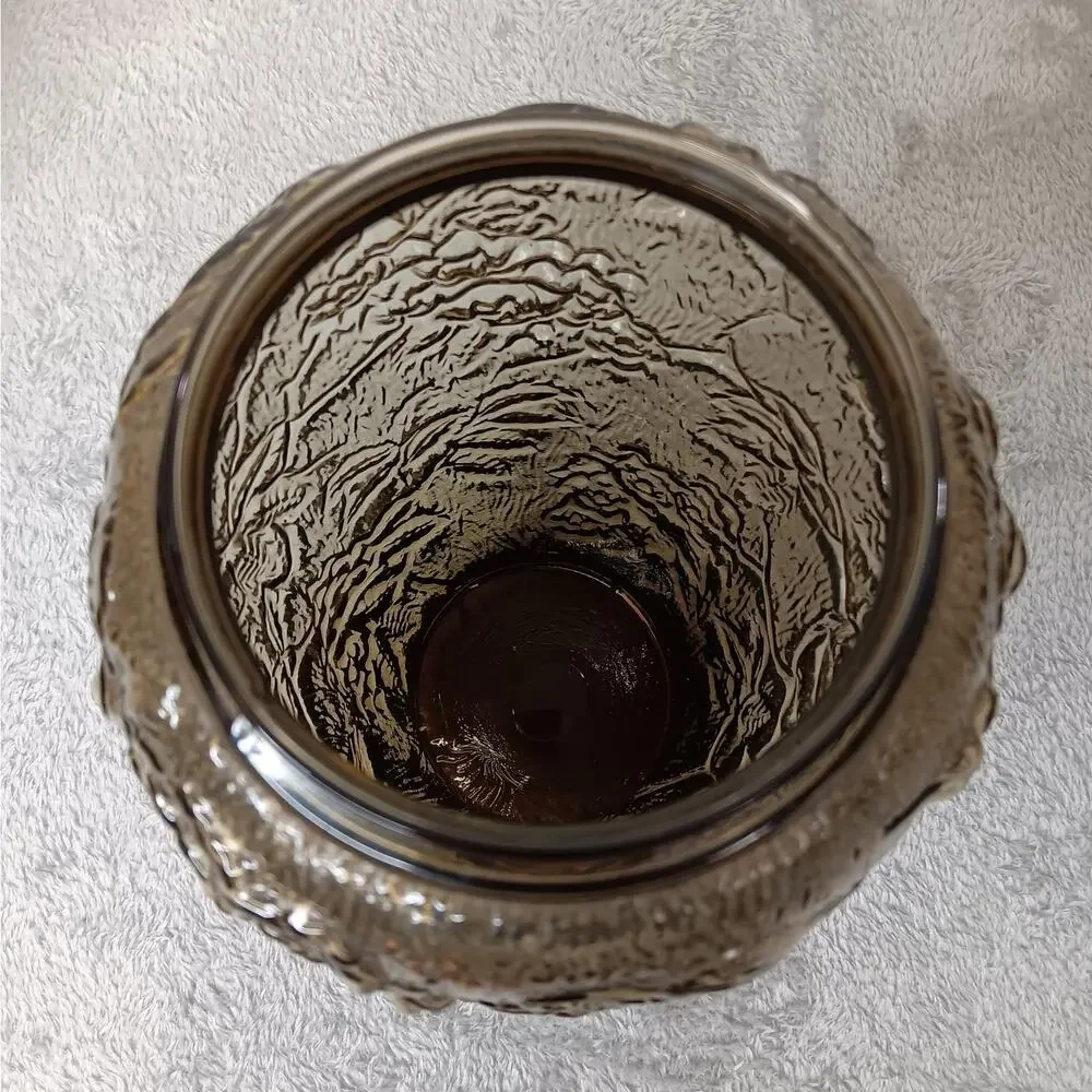 Indiana Glass embossed glass